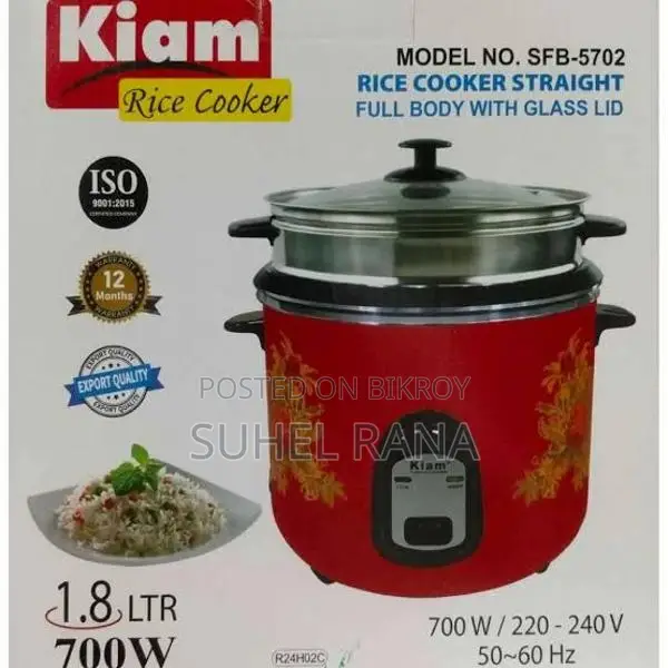 1.8-kiam Rice Cooker and Howkings