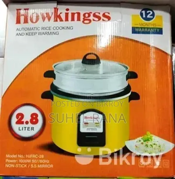 1.8-kiam Rice Cooker and Howkings