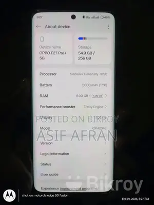OPPO F27 Pro Plus (Used)