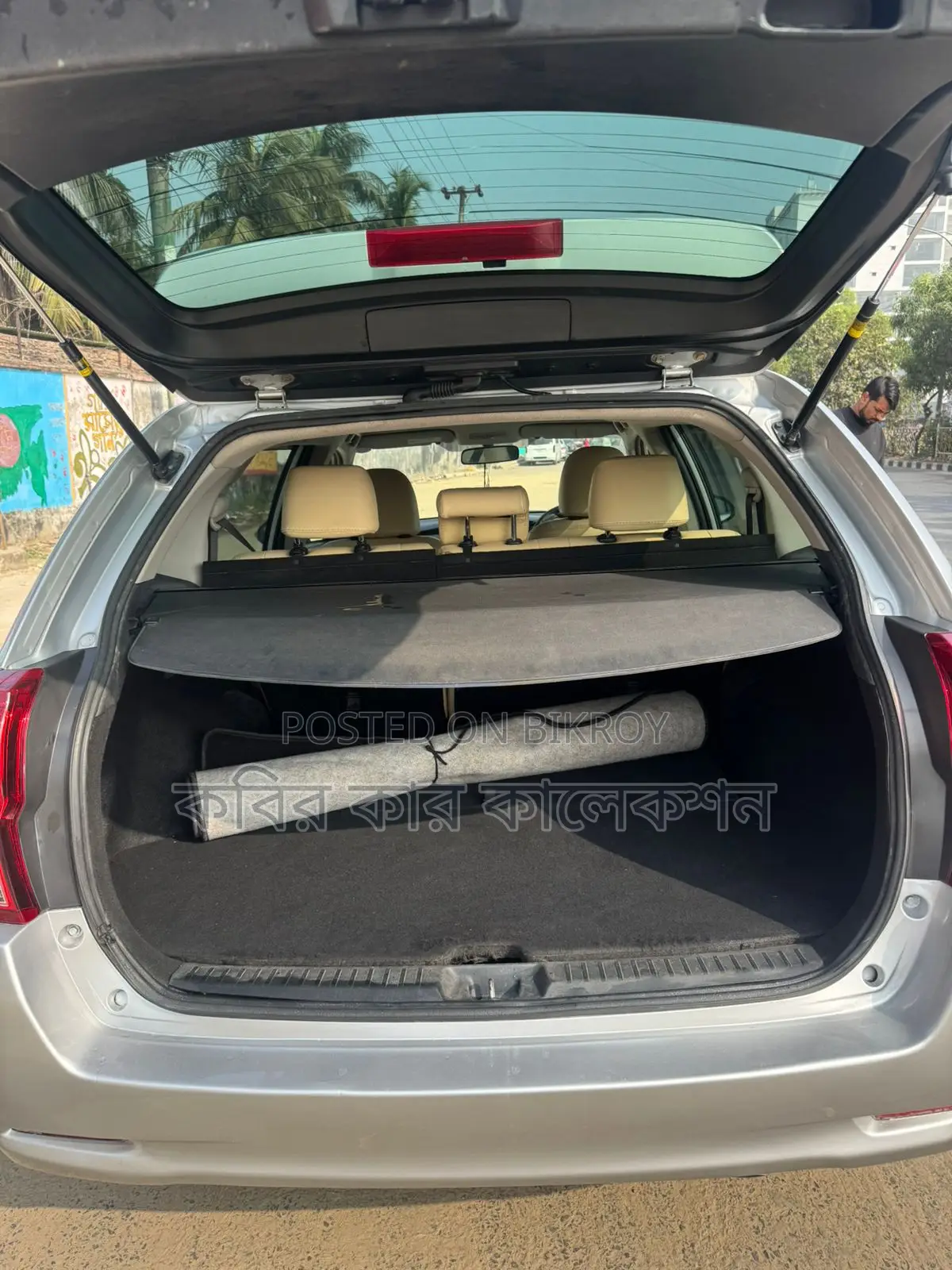 Toyota Fielder silver 2012