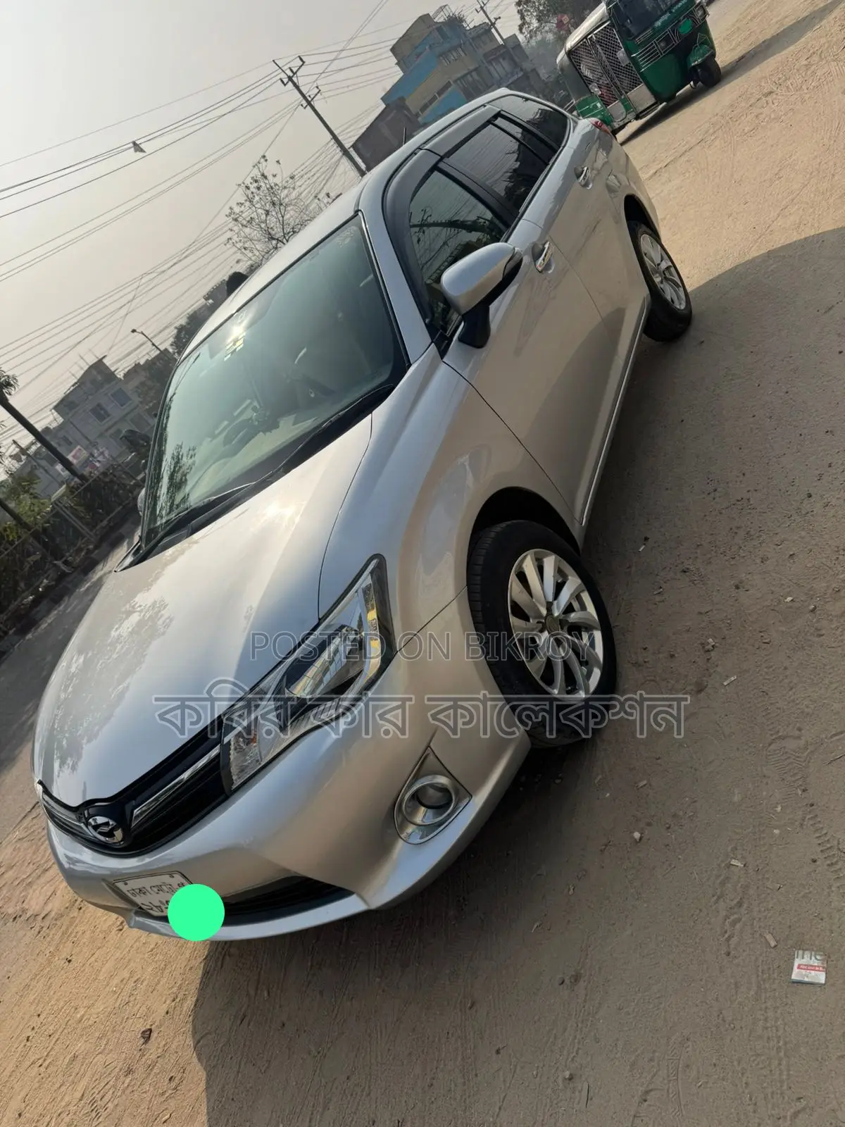 Toyota Fielder silver 2012