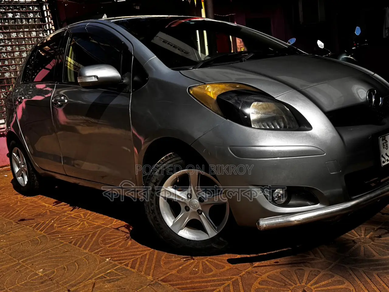 Toyota Vitz push start 2010