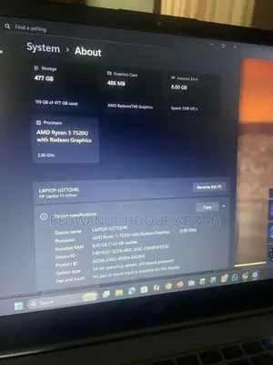 HP Laptop for Sale