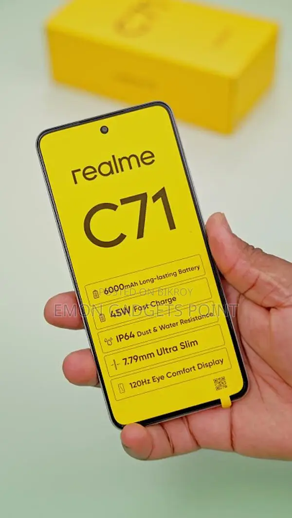Realme C71 [6/128GB] (Brand New)