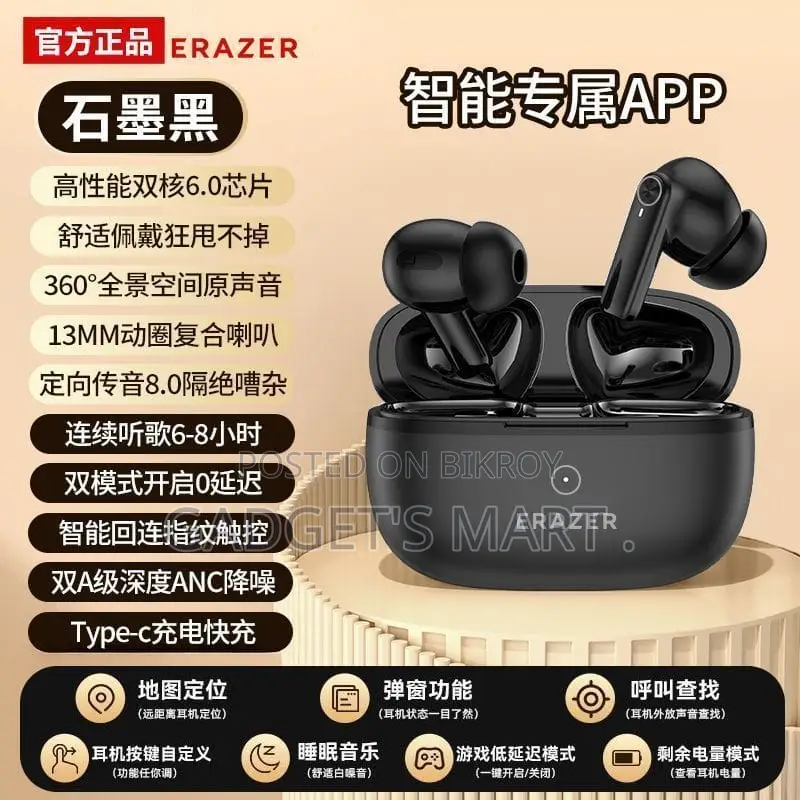 Eraser Pro Bluetooth Earbuds with Best Sound Quality
