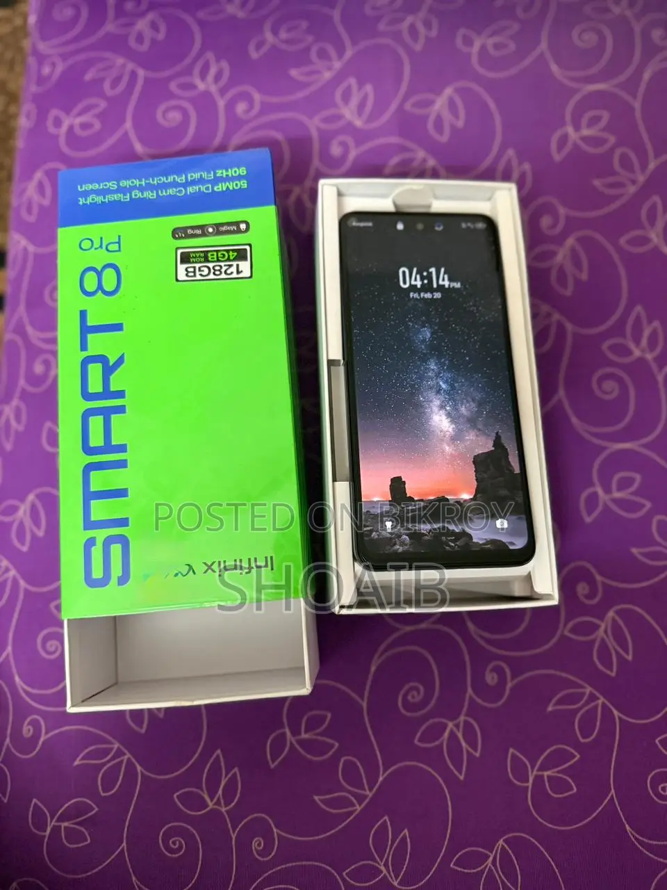 Infinix Smart 8 128 GB Black