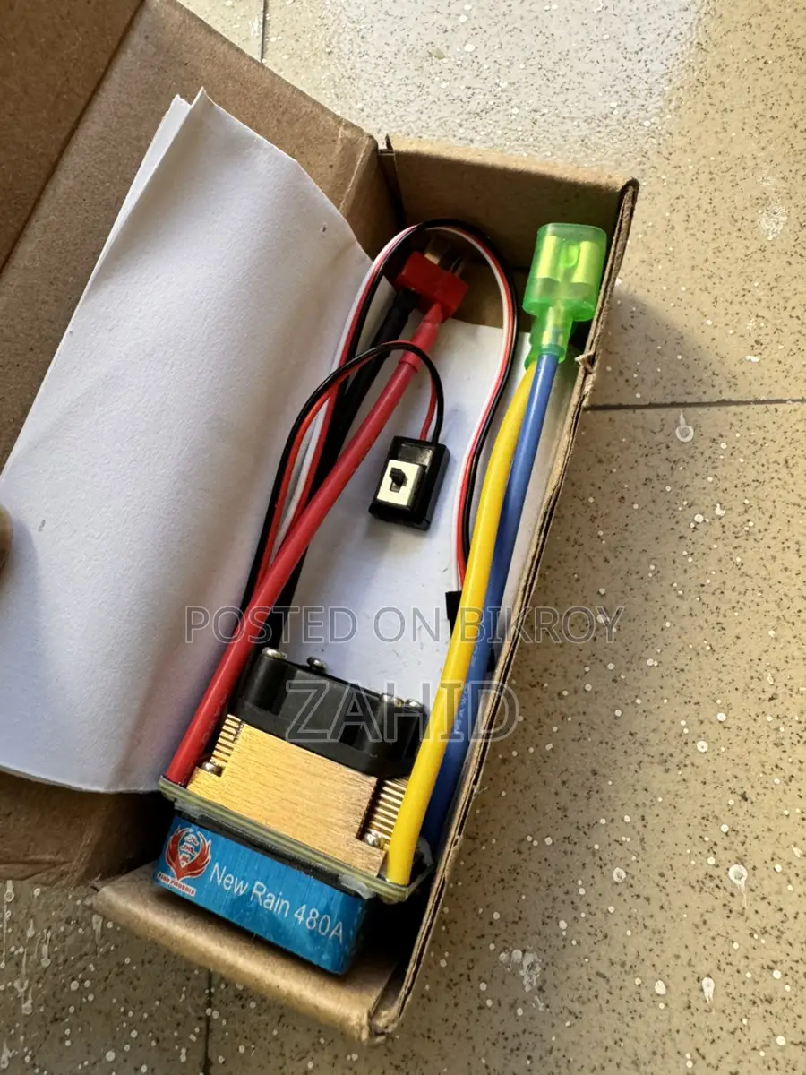 2 Pc Newrain 480a Esc Brushed