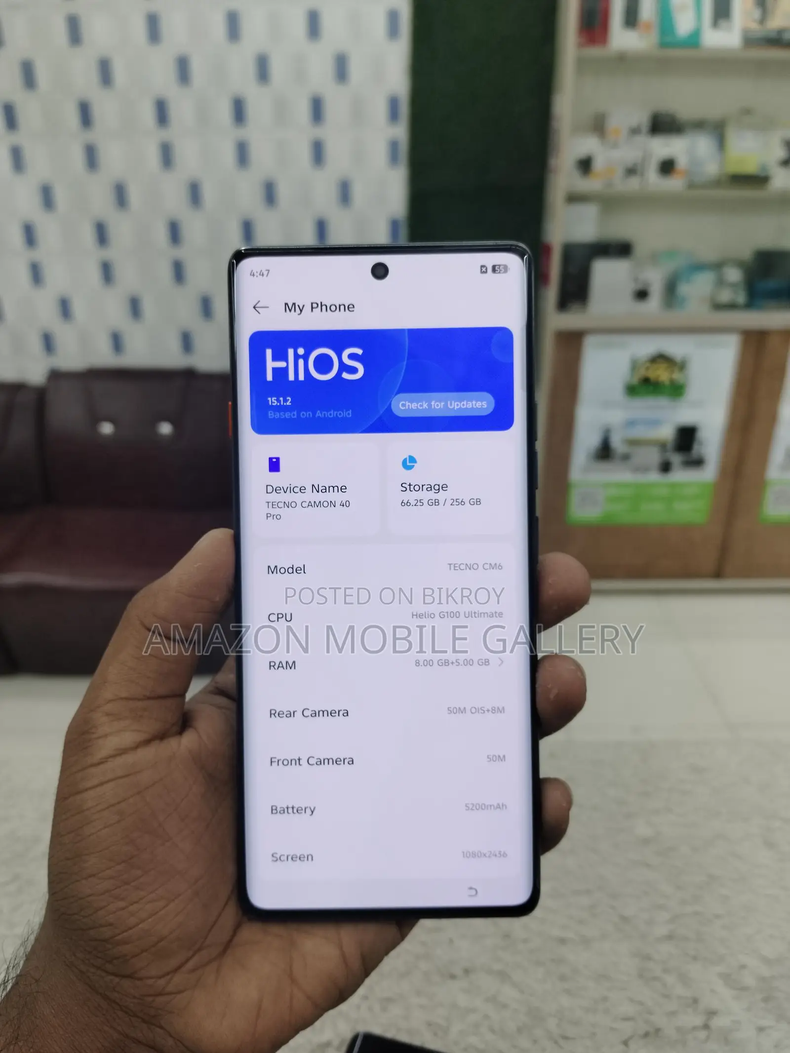 Tecno Cemon 40 Pro (Used)