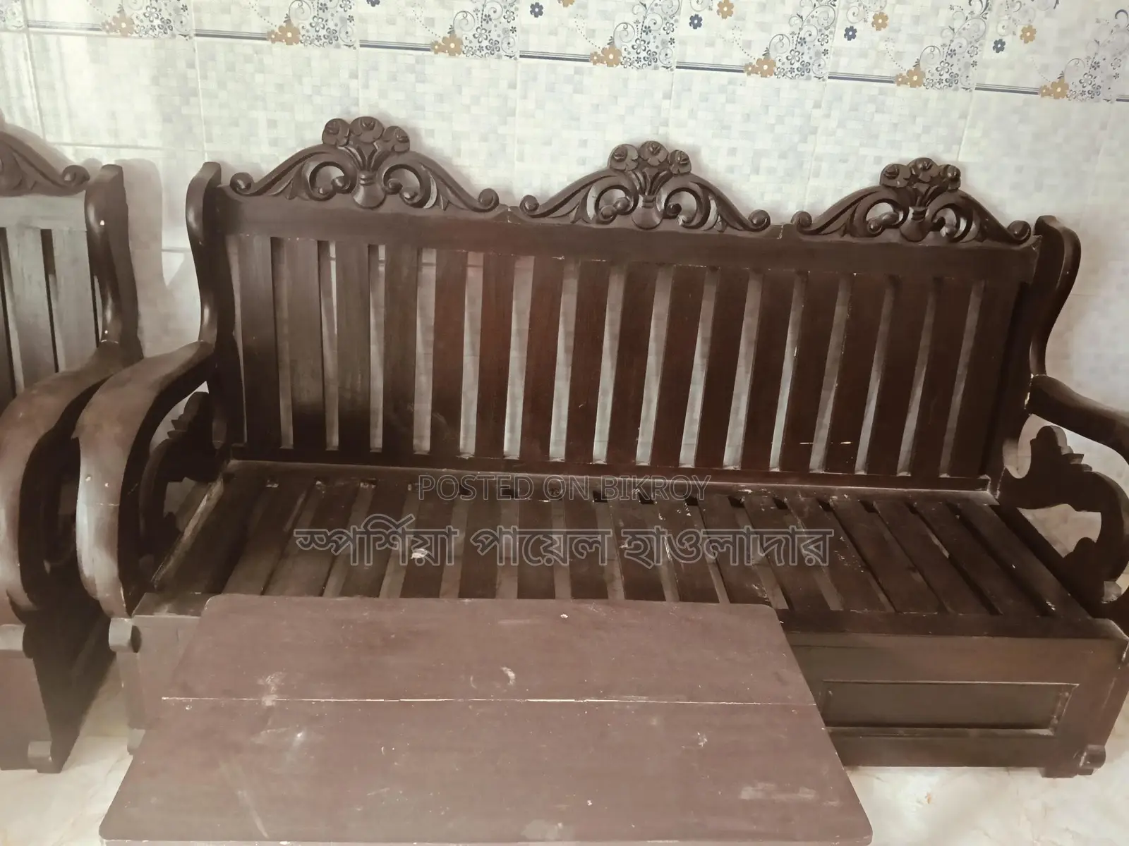 Wooden Sofa