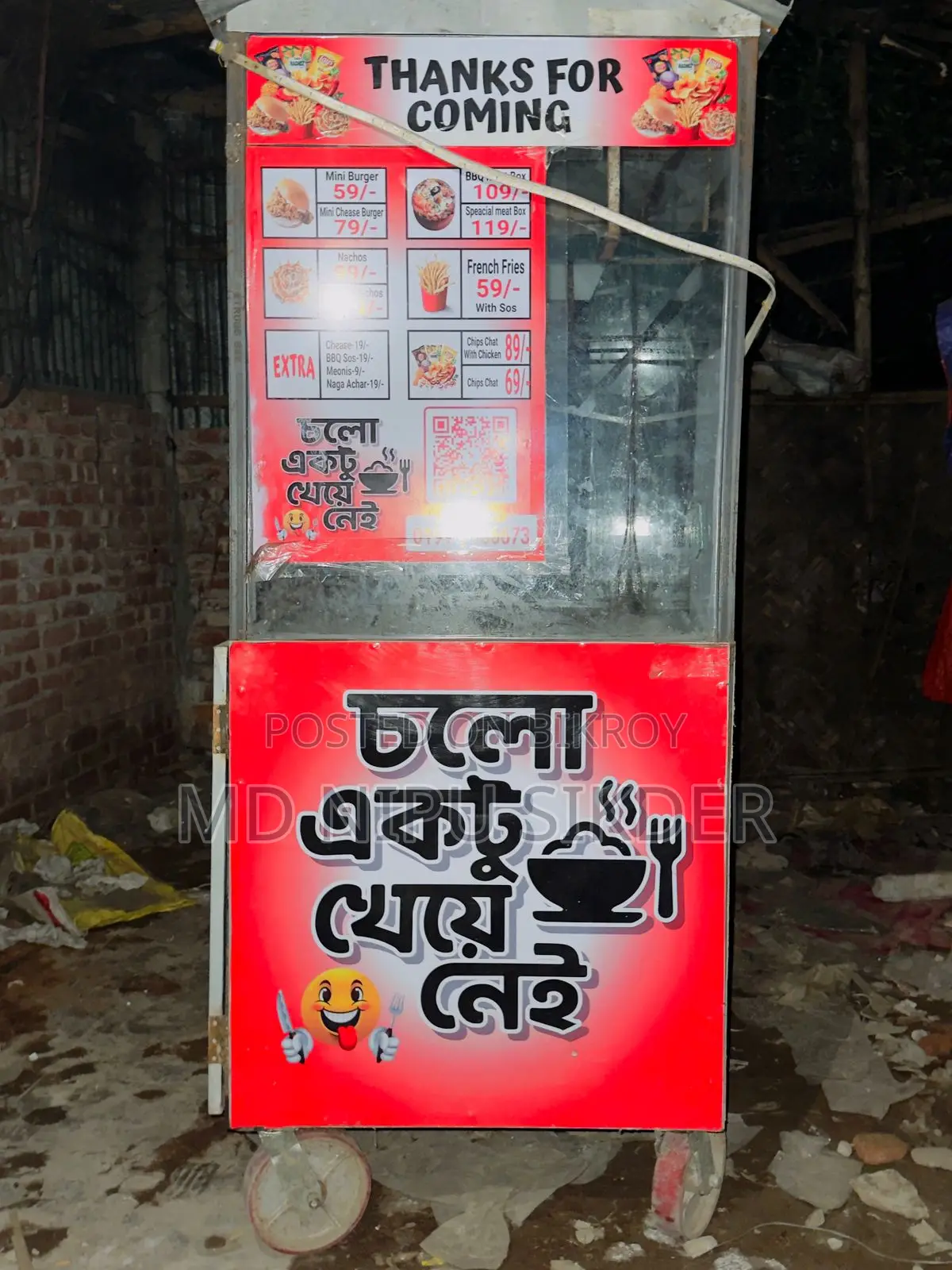 Food Cart Stall for Sale