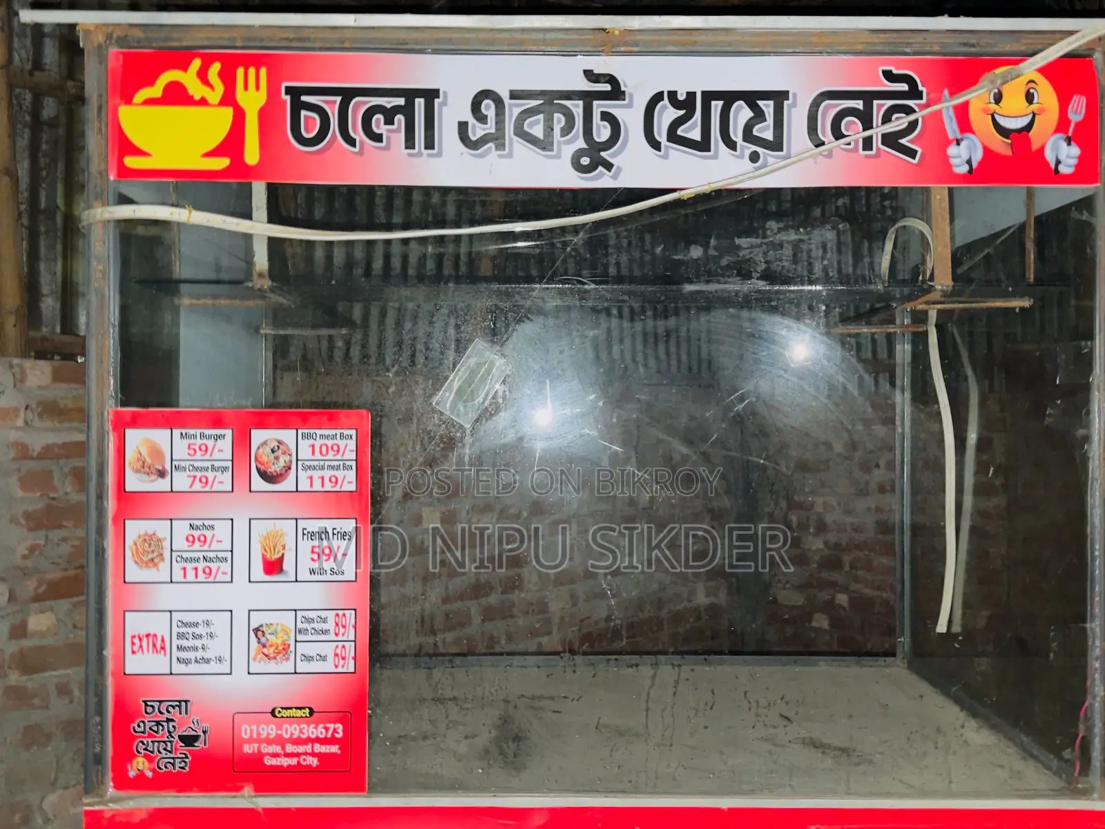 Food Cart Stall for Sale