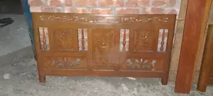 English bed made of local Neem wood.