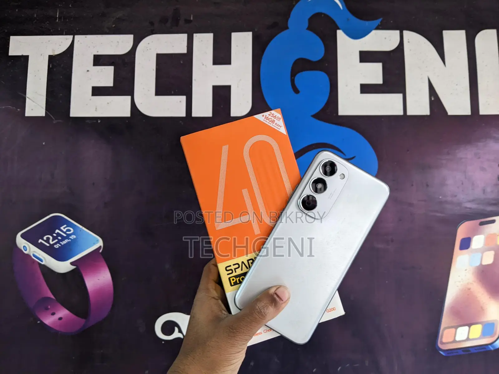 Tecno Spark 40 Pro + (Used)