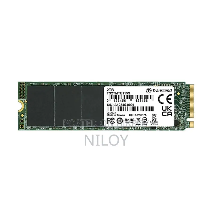 ২টিবি Transcend 115s M.2 Gen3 Nvme Ssd