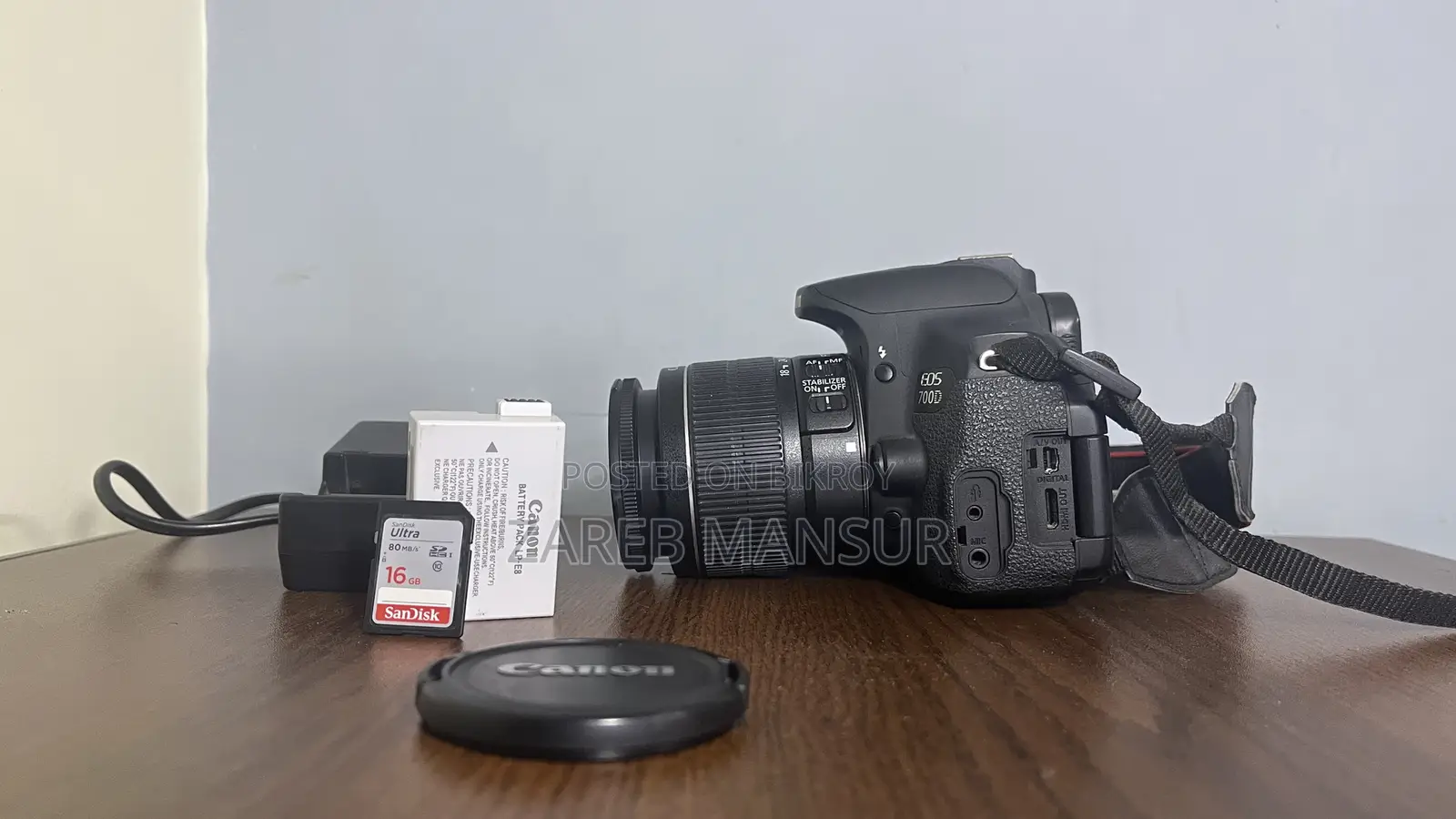 Canon 700D 18-55stm kit lens