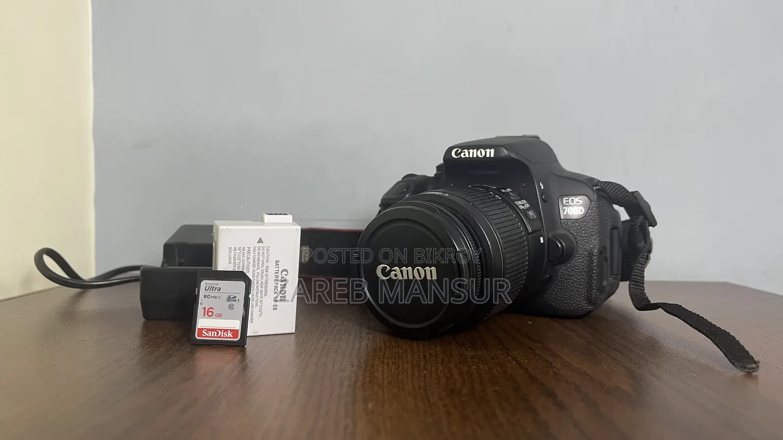Canon 700D 18-55stm kit lens
