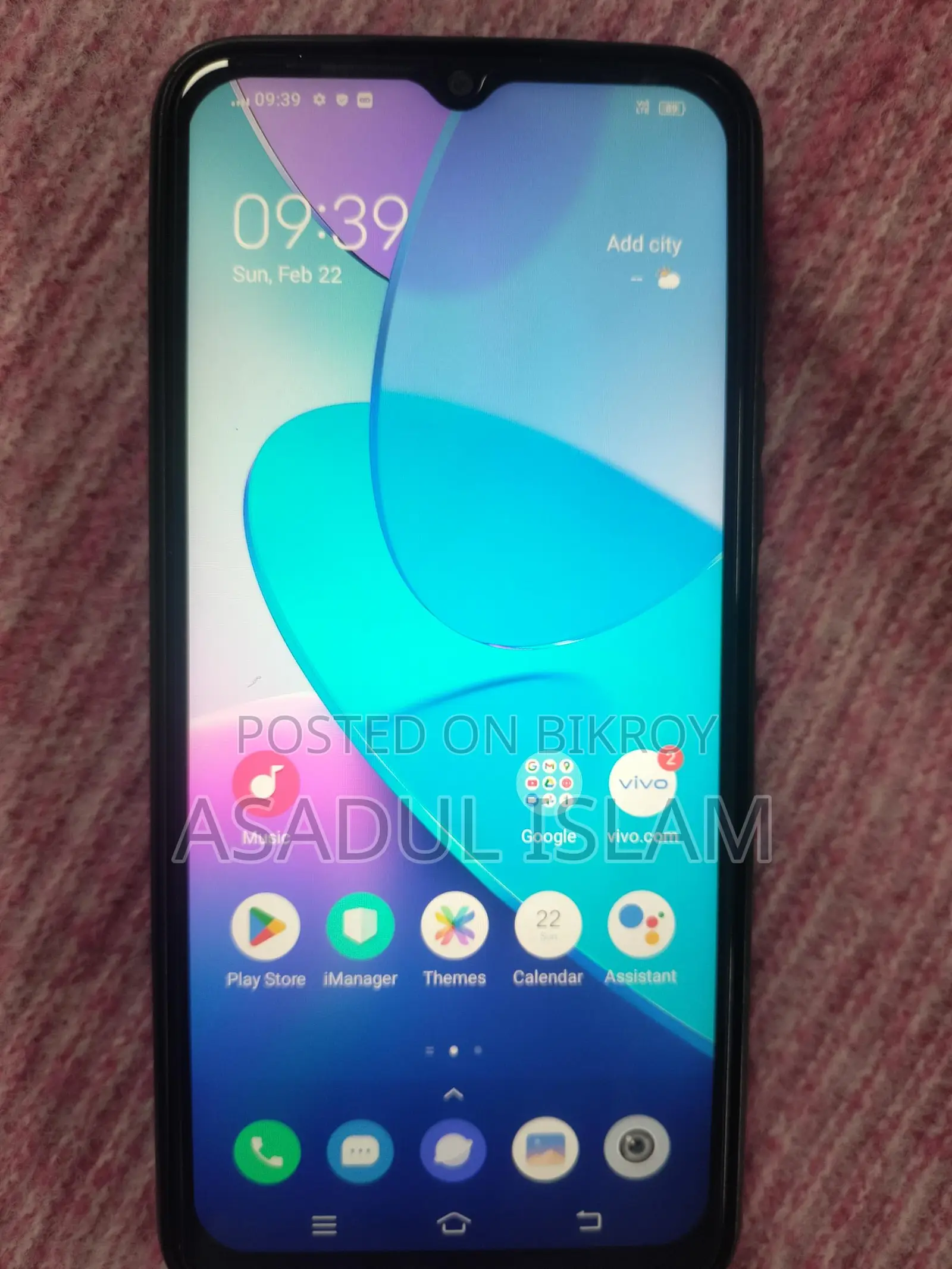 Vivo Y20 4-64 (Used)