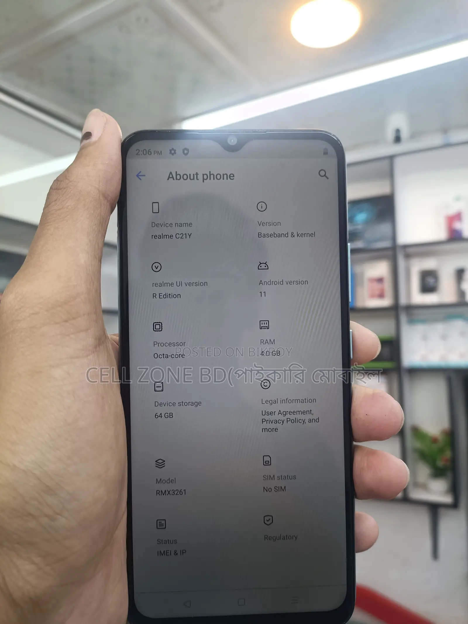 Realme C21Y 4/64 (Used)