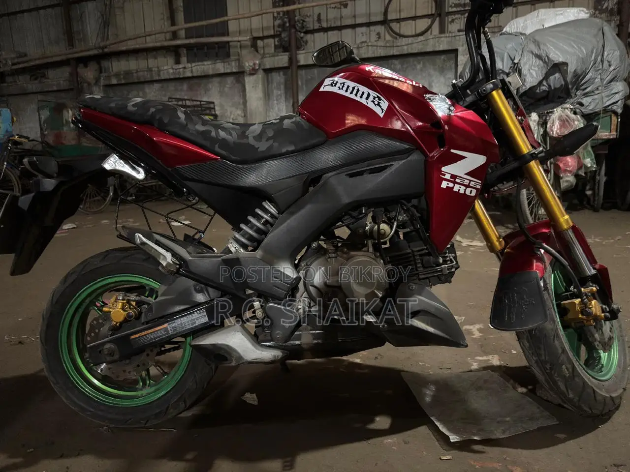 Kawasaki Z125 Pro . 2019