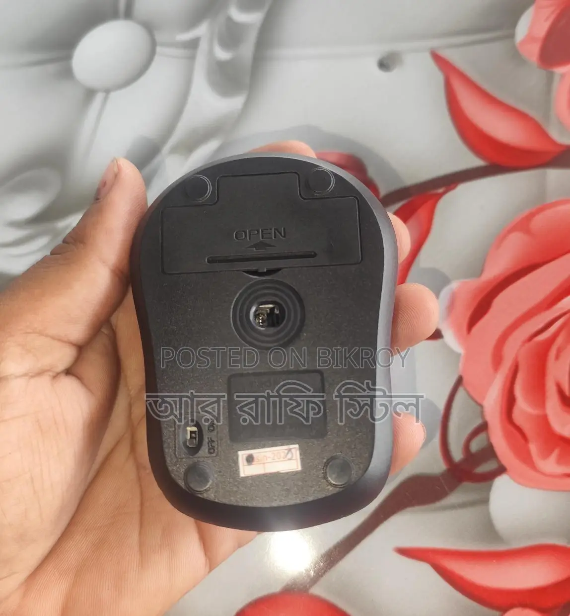 HP Wireless Mouse and Remax OTG Adapter for Sale