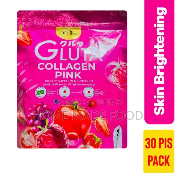 Gluta Collagen Pink Powder Juice: Sip The Pink, Own The Glow