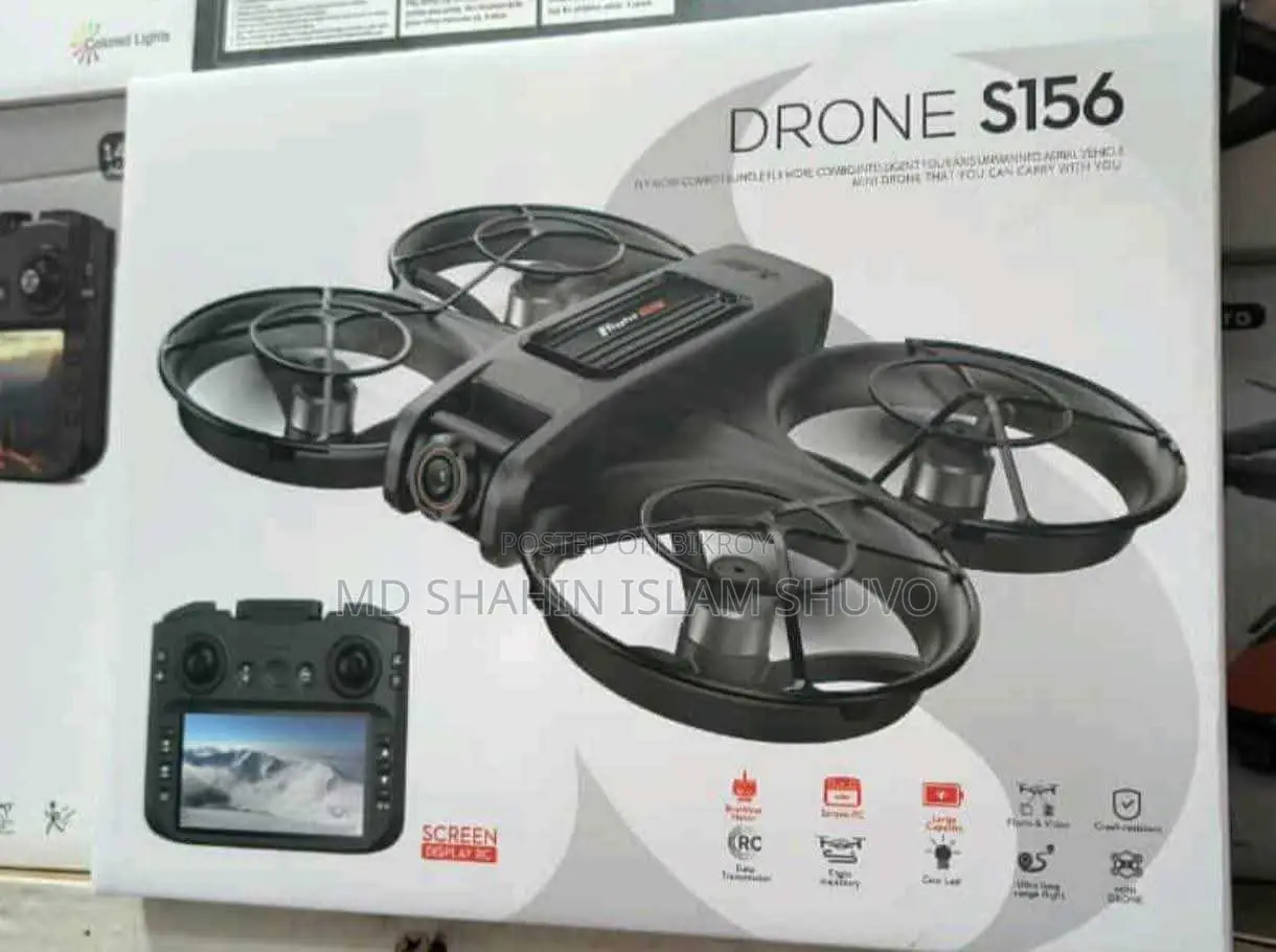 S156 Beginner Drone Fpv Hd Camera Brushless Motor 2026