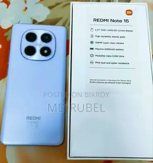 Xiaomi Redmi Note 15 Official Warranty (Used)