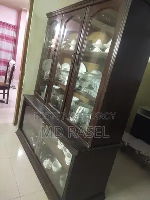 Teak Wood Showcase