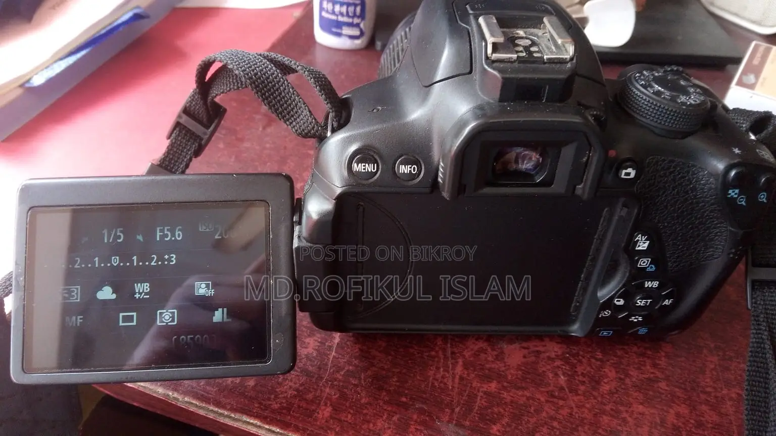 Canon 700D Camera with 18-55mm Kit Lens