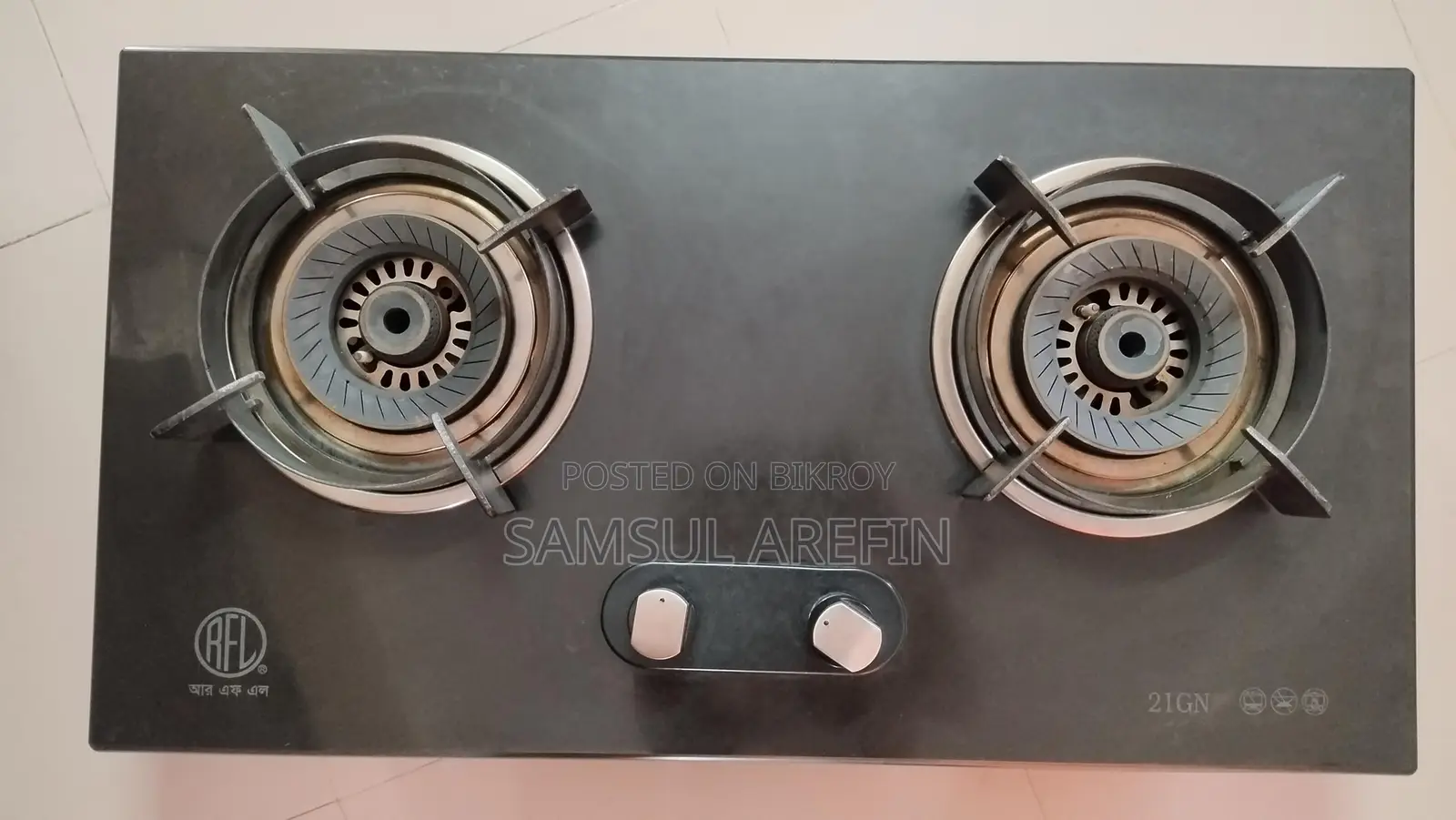RFL Double Burner Gas Stove