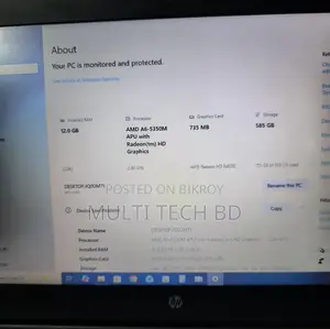 HP Laptop 12GB RAM