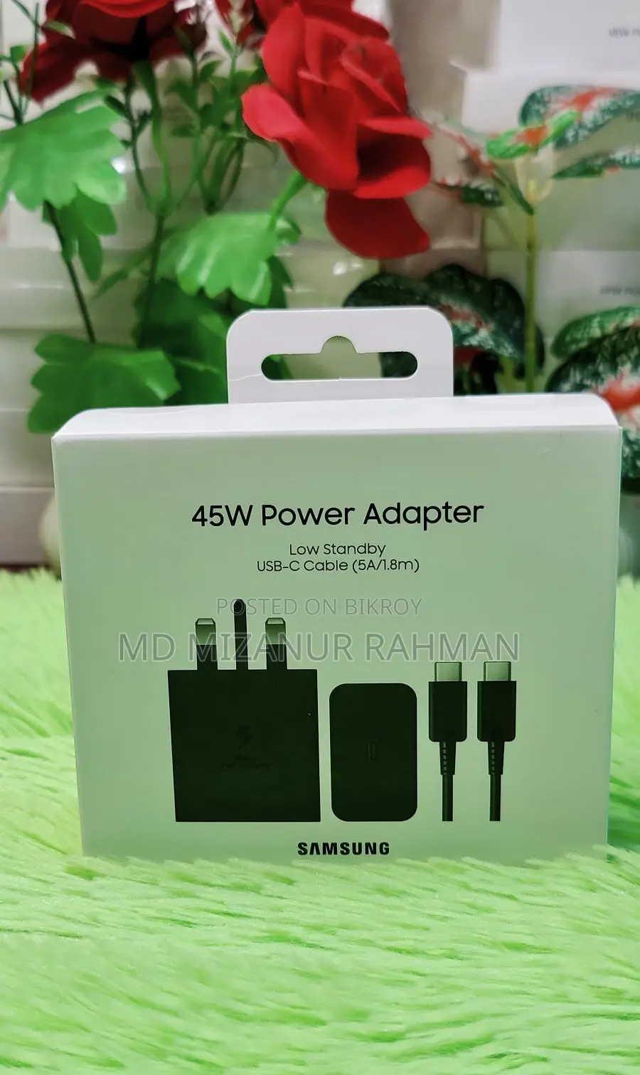 Samsung 45W Super Fast Charger Original NFC Supported 2.0