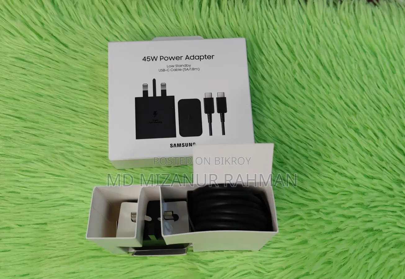 Samsung 45W Super Fast Charger Original NFC Supported 2.0