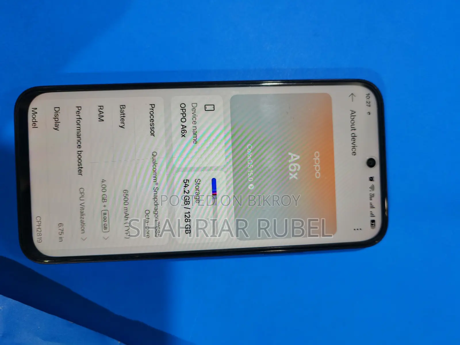 OPPO 4GB RAM 128GB ROM (Used)