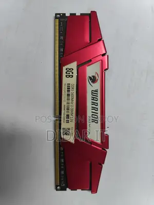 Warrior Premium 8GB DDR3 RAM in Super Fresh Condition for Sale