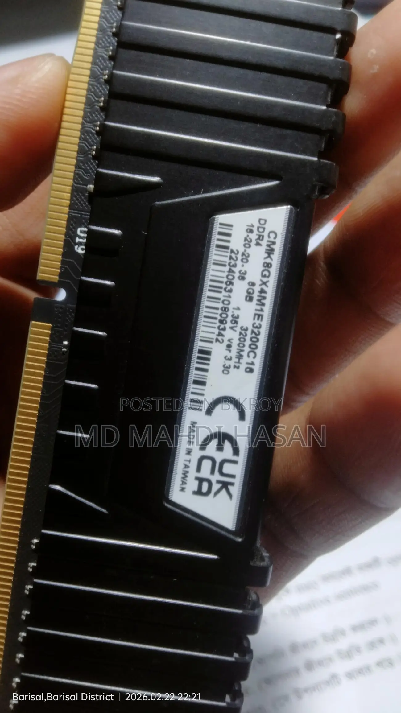 Corsair Lpx 8gb