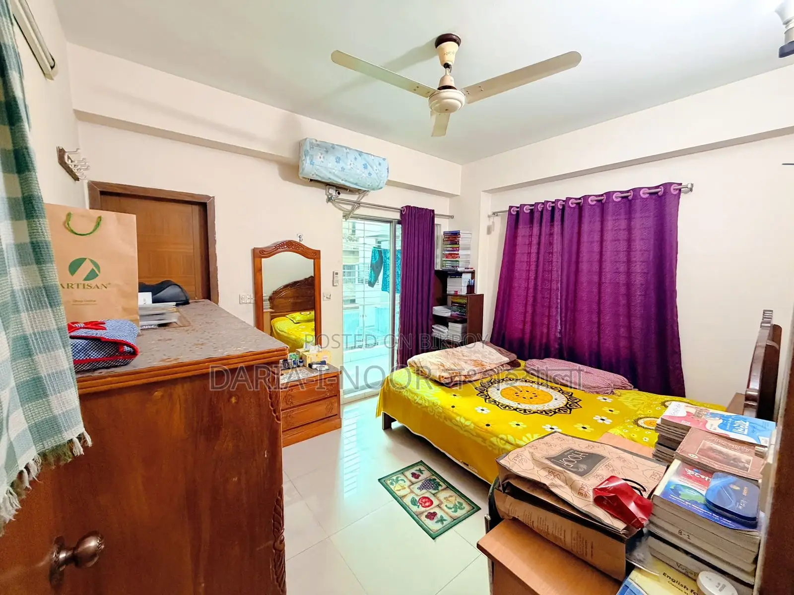 1420 SFT Flat for Sale with Parking at Lalmatia Block B, 4th Floor
