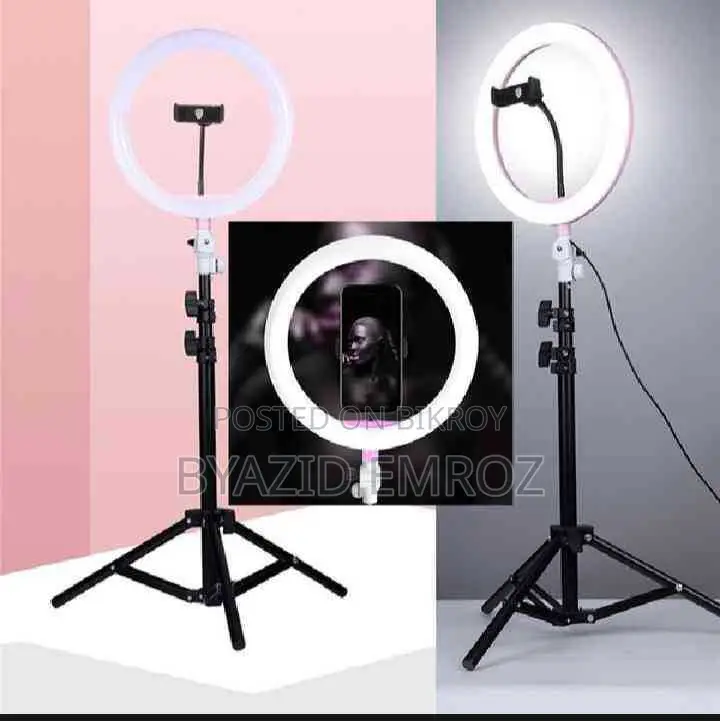 10-Inch Ring Light with 6ft Tripod Stand