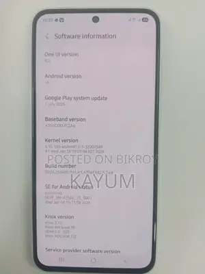 Samsung Galaxy A35 একদম ফ্রেশ (Used)