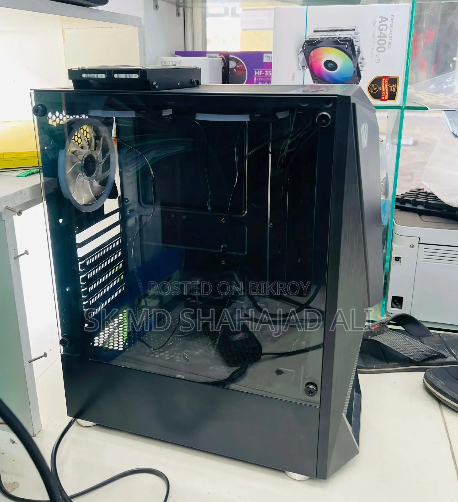 Gaming Valley ATX Casing with 450W Built-in PSU