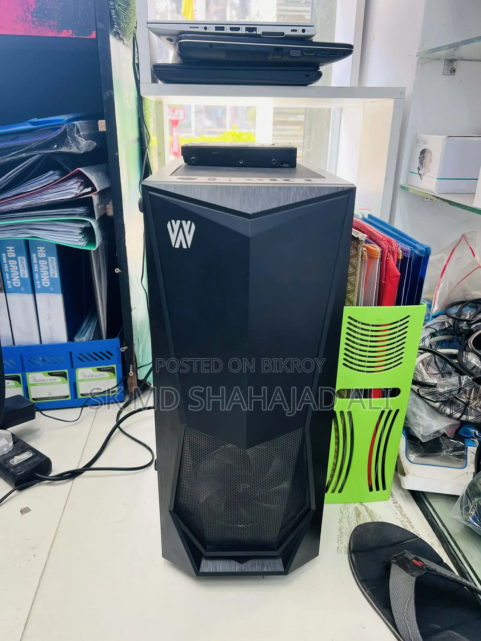 Gaming Valley ATX Casing with 450W Built-in PSU