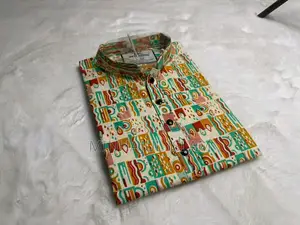 Aarong Cotton Fabric Panjabi