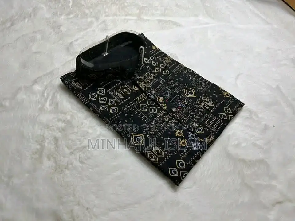 Aarong Cotton Fabric Panjabi