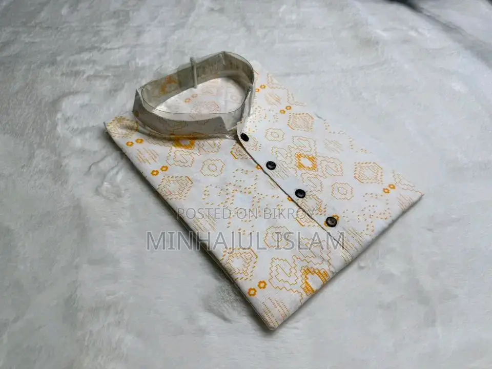 Aarong Cotton Fabric Panjabi