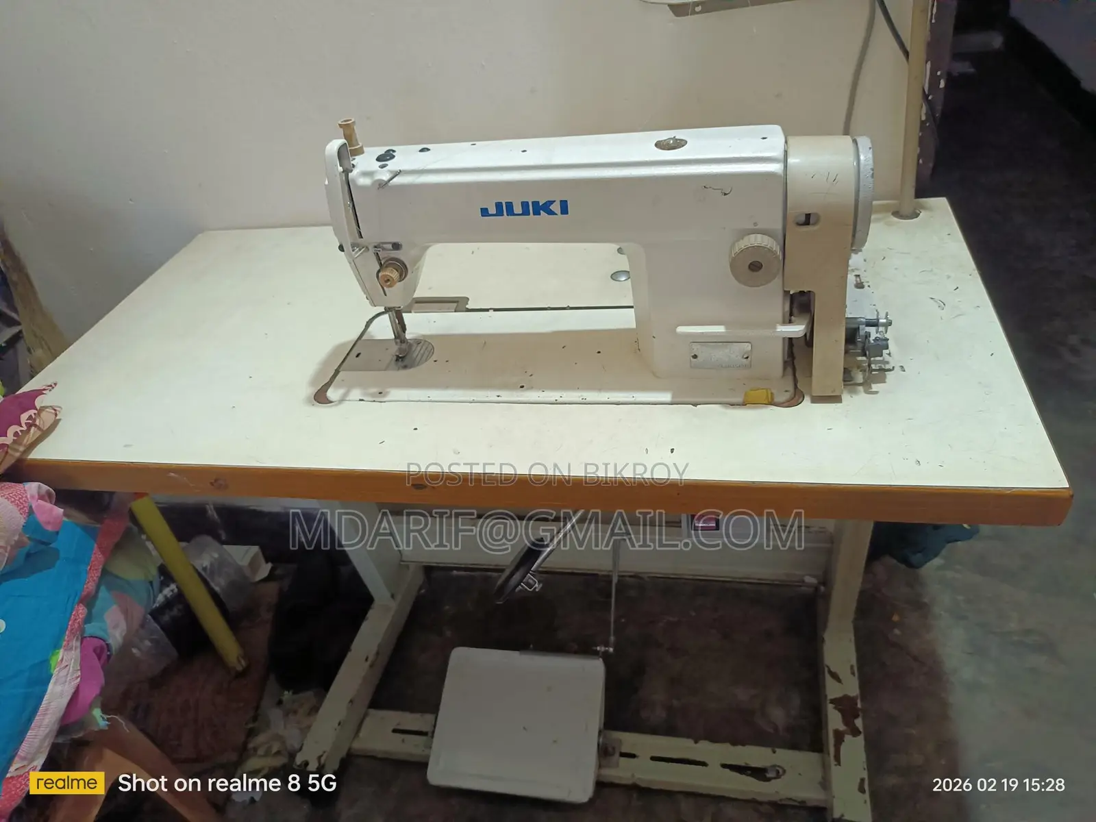 Sewing Machine with Motor