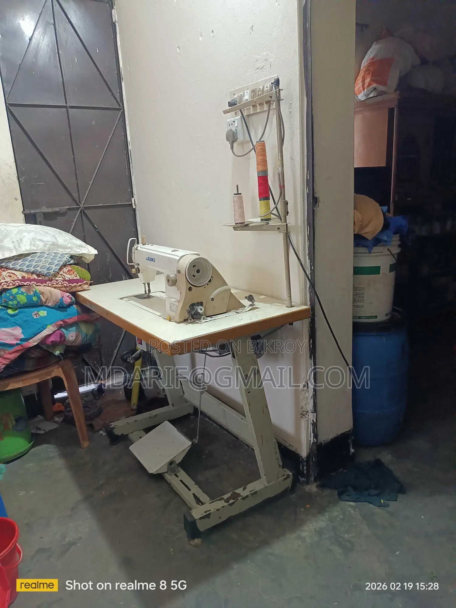 Sewing Machine with Motor