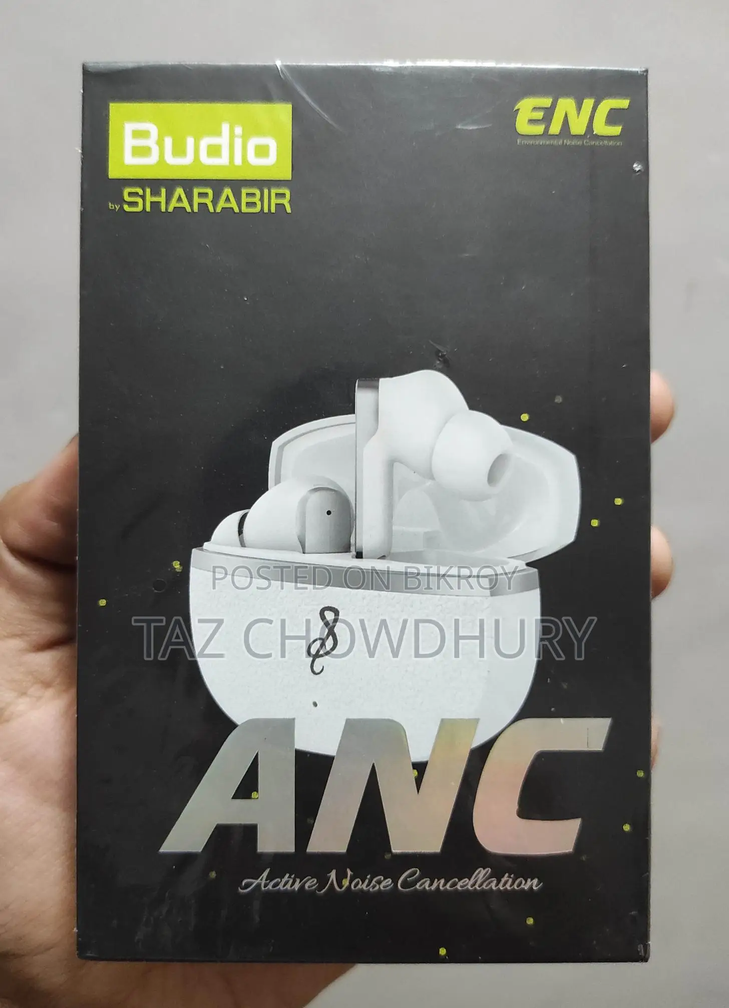 Sharabir Earbuds with ANC+ENC, ব্র্যান্ড নিউ ৬ মাসের ওয়ারেন্টি ✅