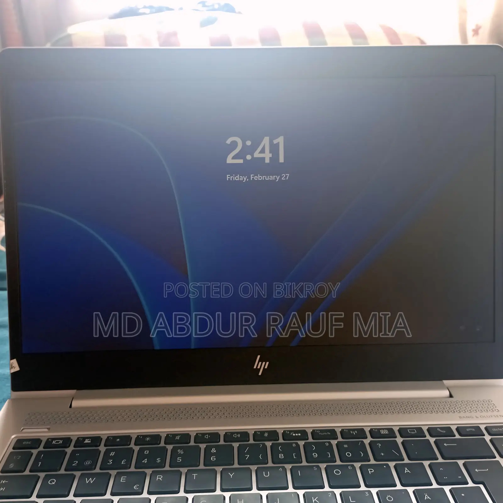 HP EliteBook 840 Core i5 8th Gen | 8GB RAM SSD Full Fresh 3+ Hours