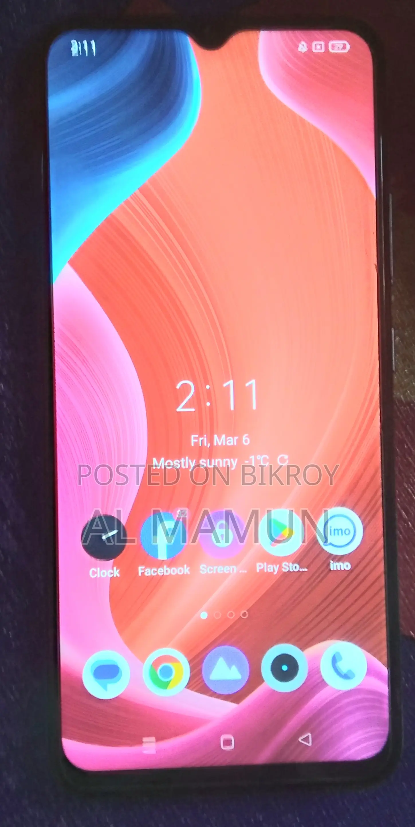 Realme Mobile Phone (Used)