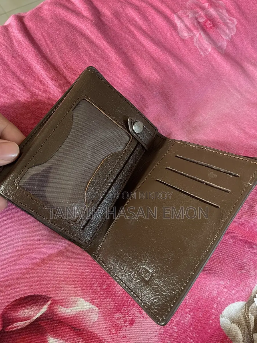 Moto Wallet Genuine Leather